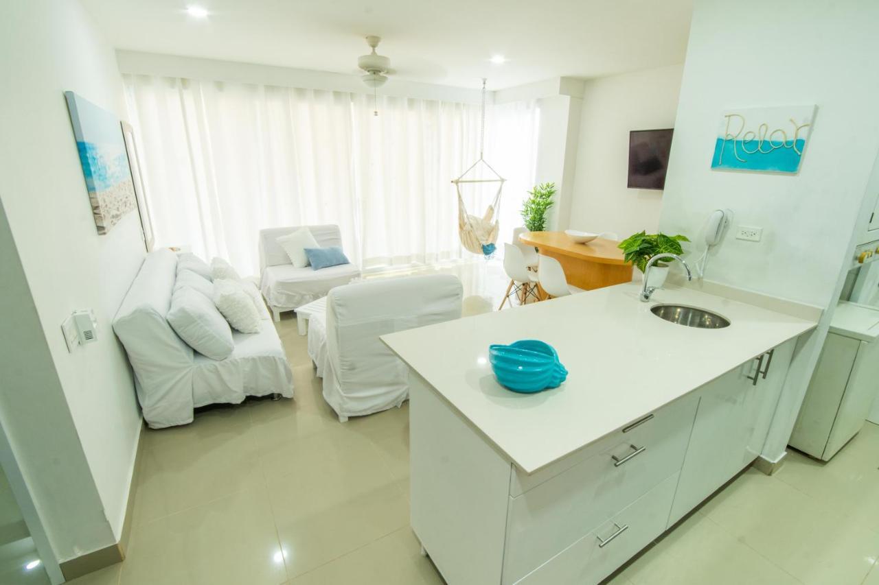 Hermoso Apartamento En La Playa Cartagena エクステリア 写真