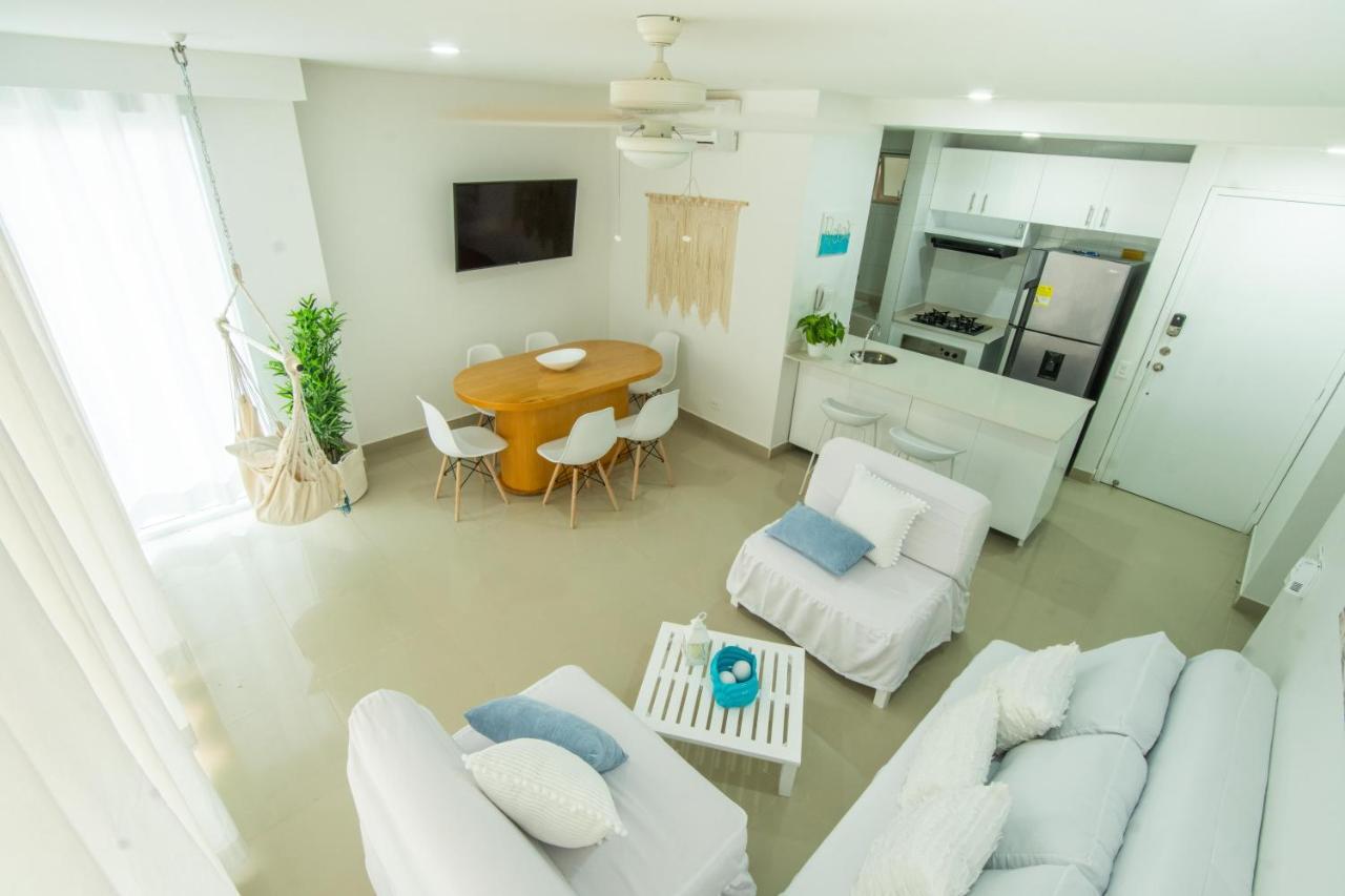 Hermoso Apartamento En La Playa Cartagena エクステリア 写真